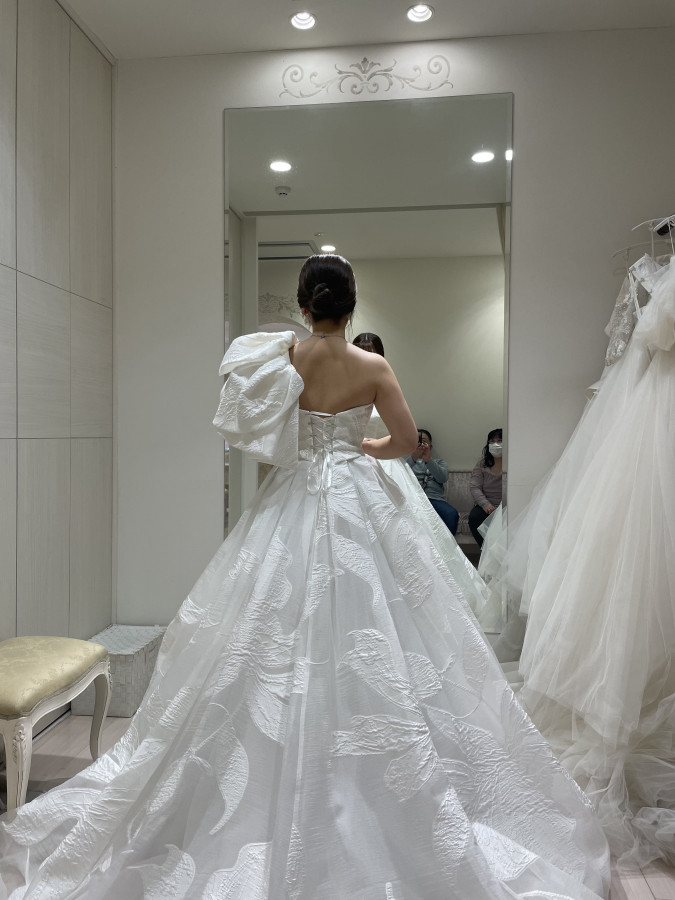 あーなさんのウエディングドレスの写真