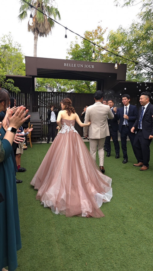 あーなさんのカラードレスの写真