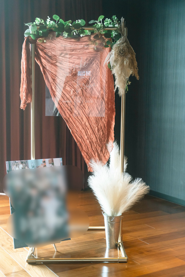 eさんのウェルカムボードの写真