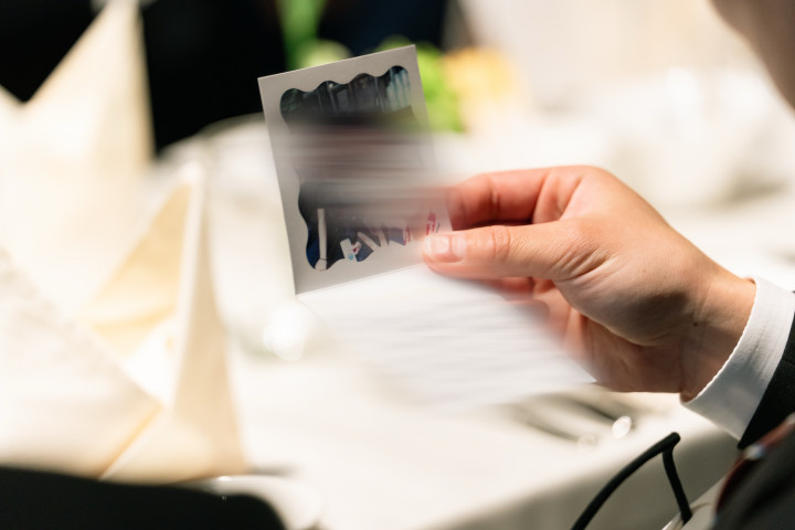 eさんの席次表・メニュー表の写真