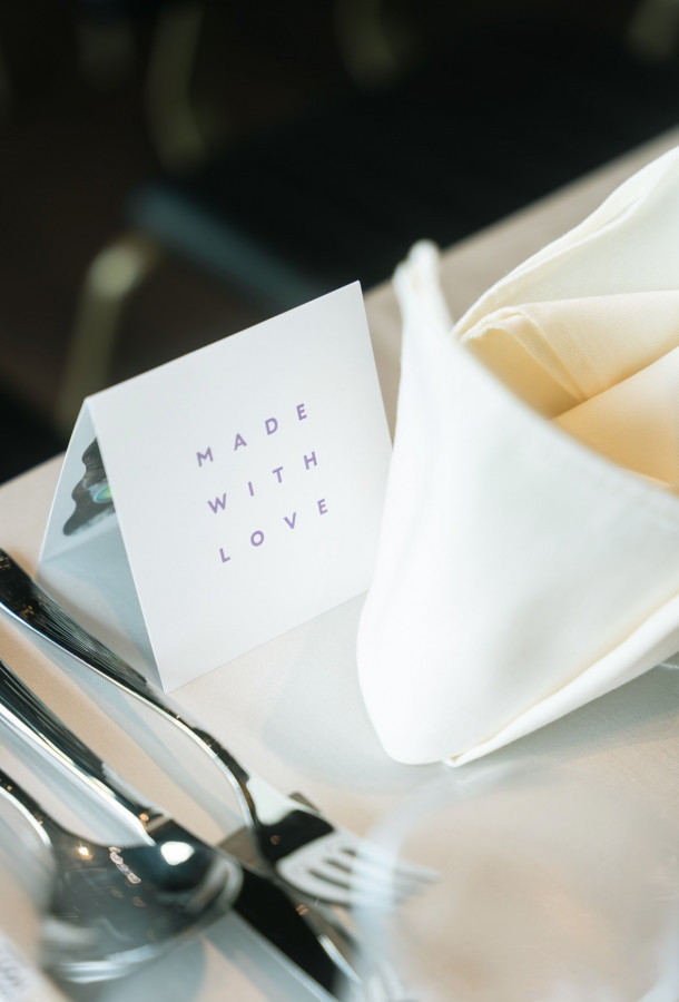 eさんの席次表・メニュー表の写真