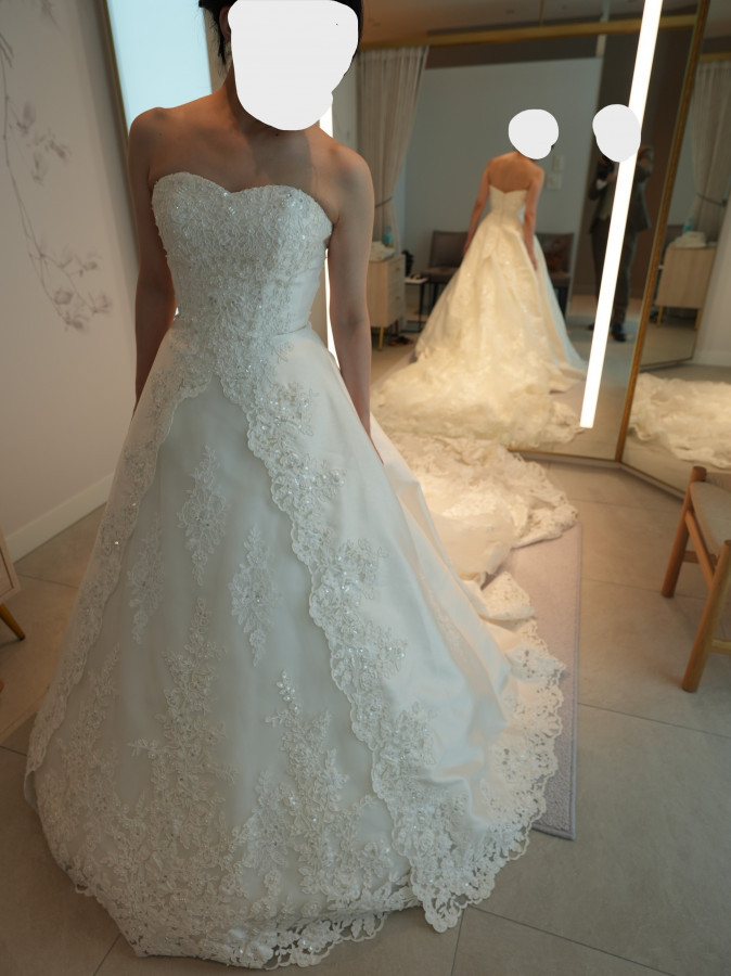 aykさんのウエディングドレスの写真