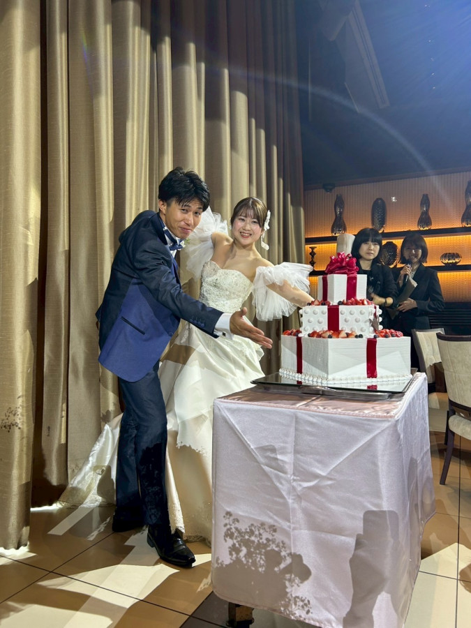 とっちぶる♪さんのウエディングケーキの写真