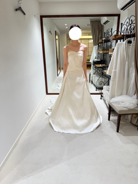 ぽてこさんのウエディングドレスの写真