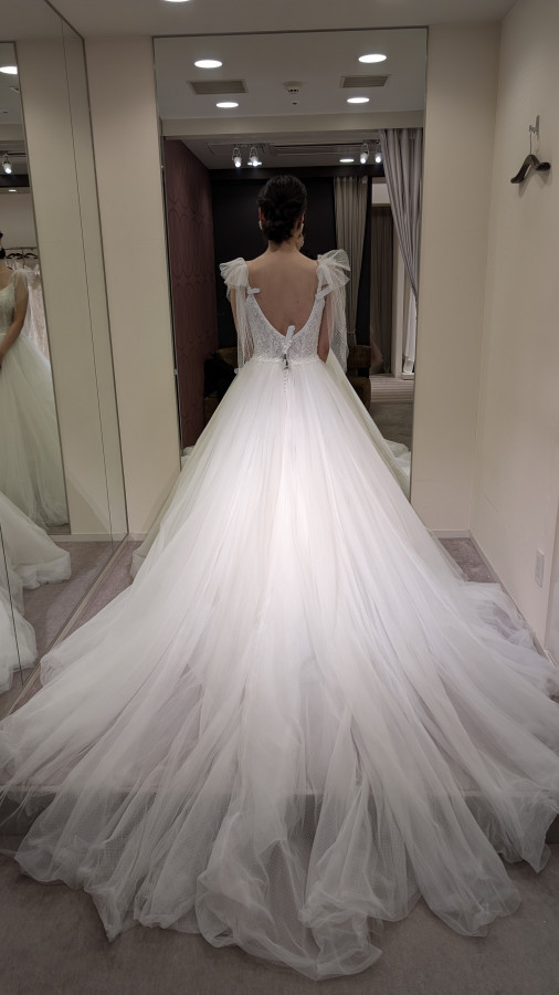 mmmrinさんのウエディングドレスの写真