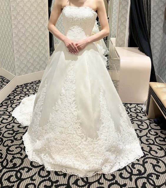 むぎさんのウエディングドレスの写真