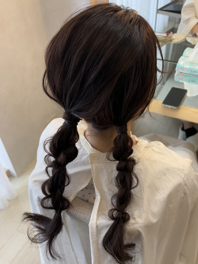 うさこちゃんさんのヘアメイクの写真