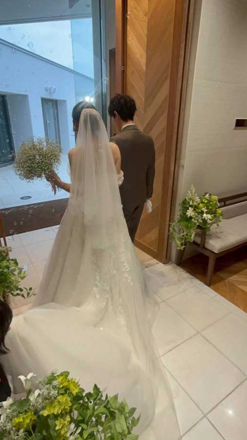 大満足の結婚式！