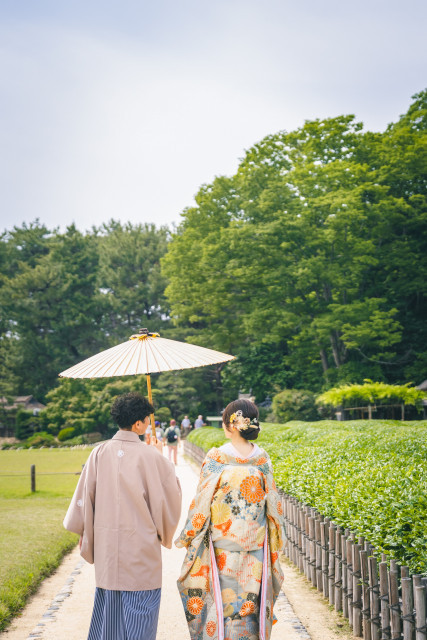 ゆずさんの前撮りの写真