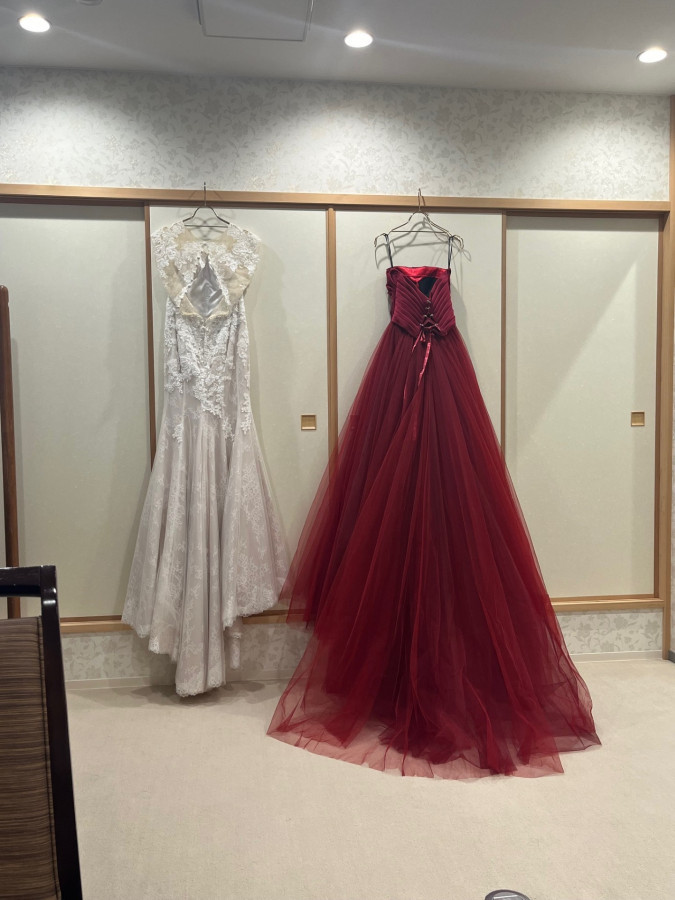 なしさんのウエディングドレスの写真