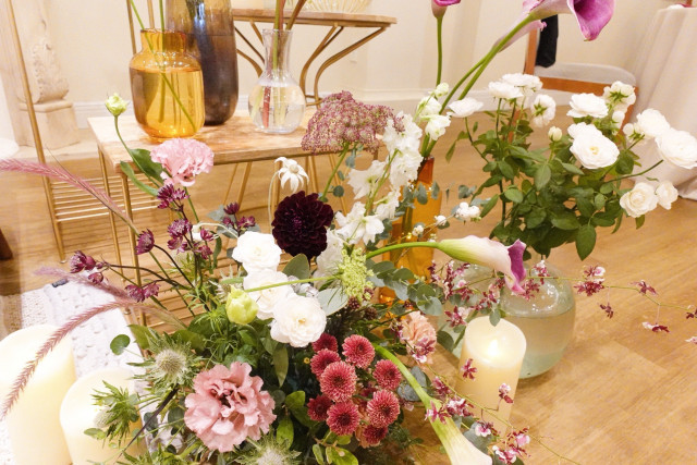 にんにんさんの装花の写真