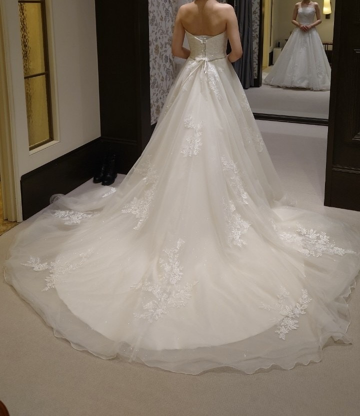 にんにんさんのウエディングドレスの写真