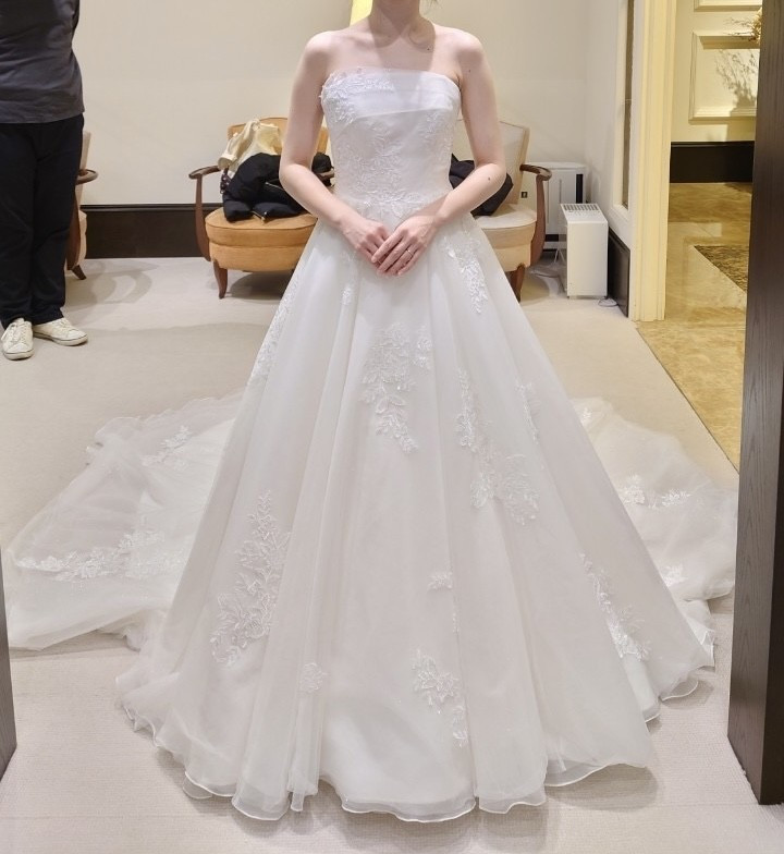 にんにんさんのウエディングドレスの写真