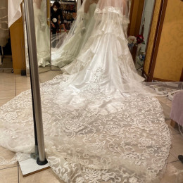 ほむさんのウエディングドレスの写真