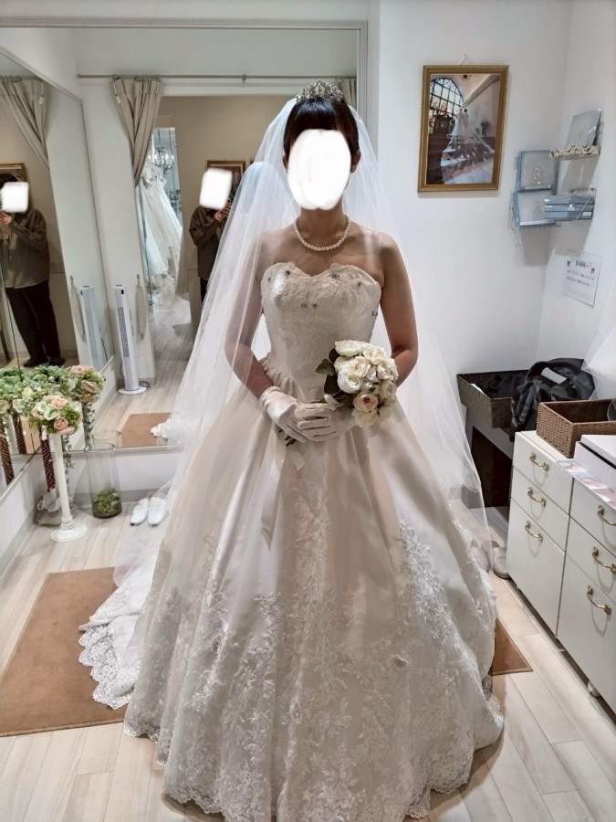 しゃんしゃんさんのウエディングドレスの写真