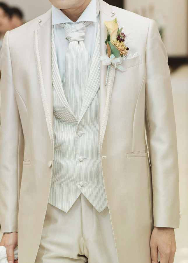 しゃんしゃんさんの新郎衣装の写真