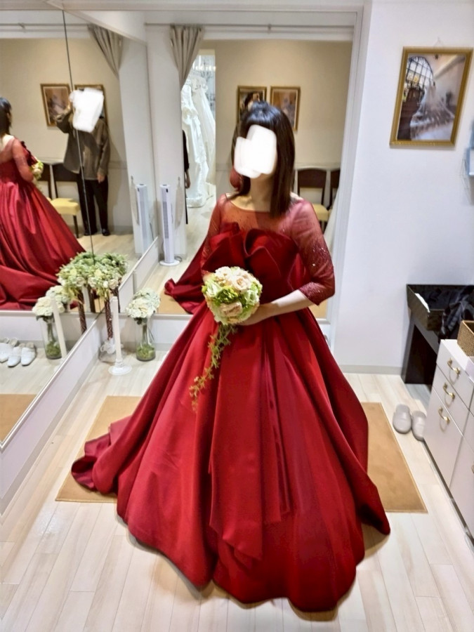 しゃんしゃんさんのカラードレスの写真