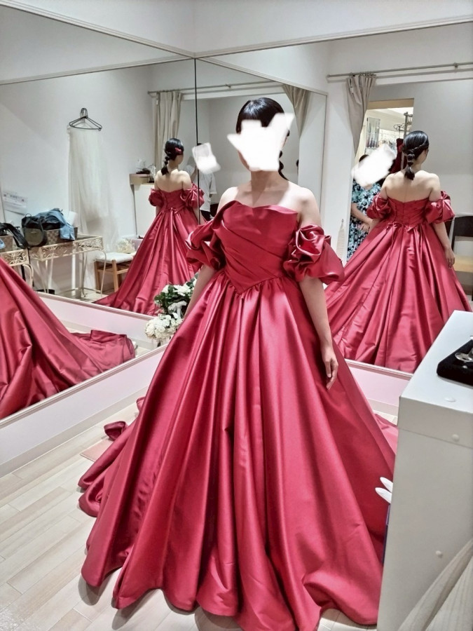 しゃんしゃんさんのカラードレスの写真