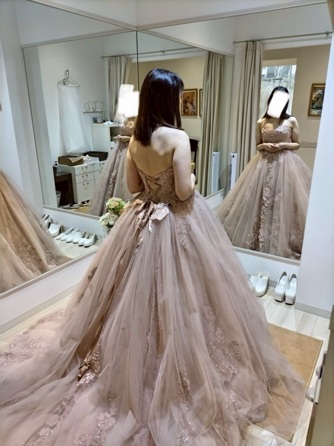 しゃんしゃんさんのカラードレスの写真