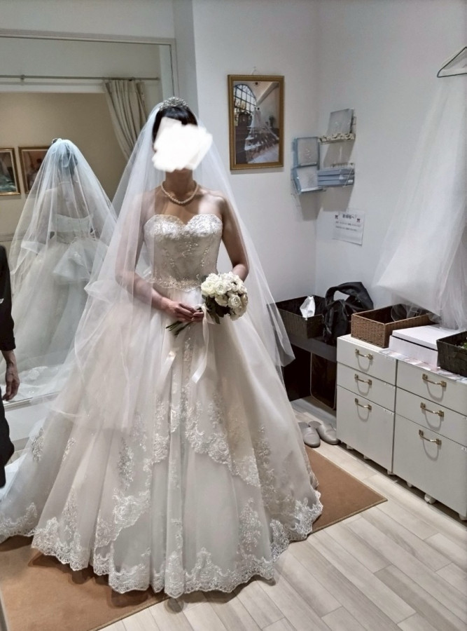 しゃんしゃんさんのウエディングドレスの写真