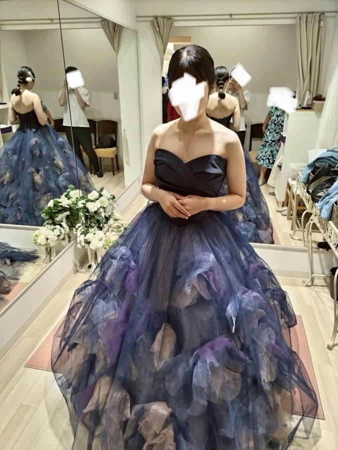 しゃんしゃんさんのカラードレスの写真