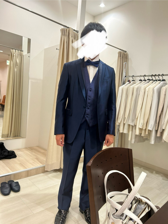 しゃんしゃんさんの新郎衣装の写真