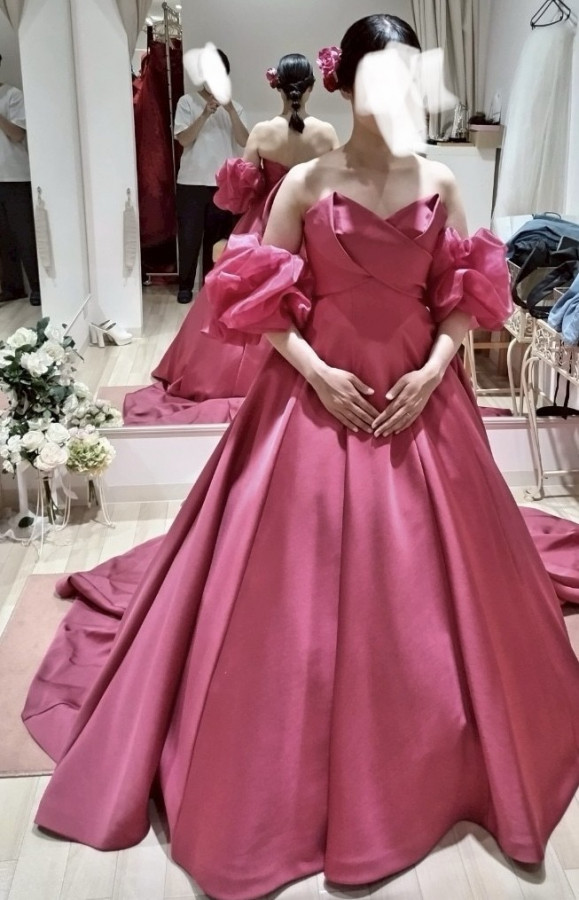 しゃんしゃんさんのカラードレスの写真