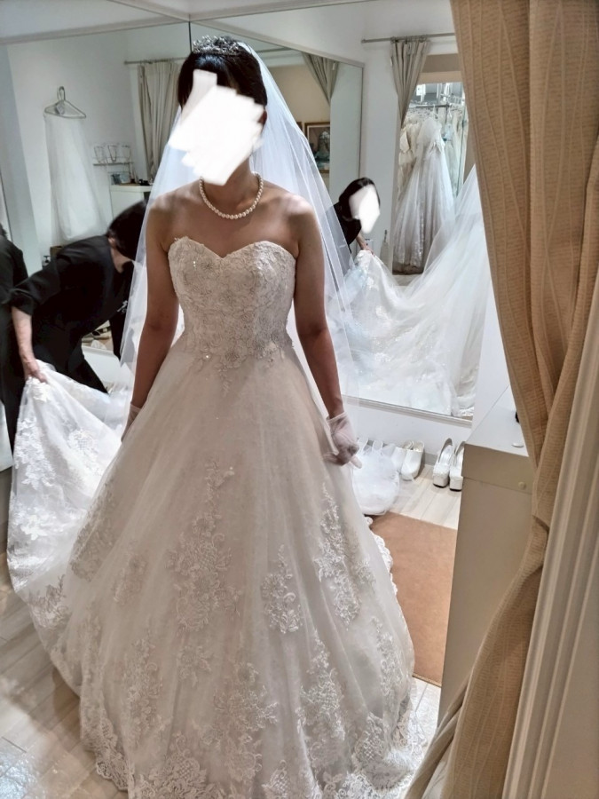 しゃんしゃんさんのウエディングドレスの写真