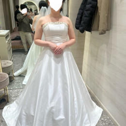 たいやきさんのウエディングドレスの写真