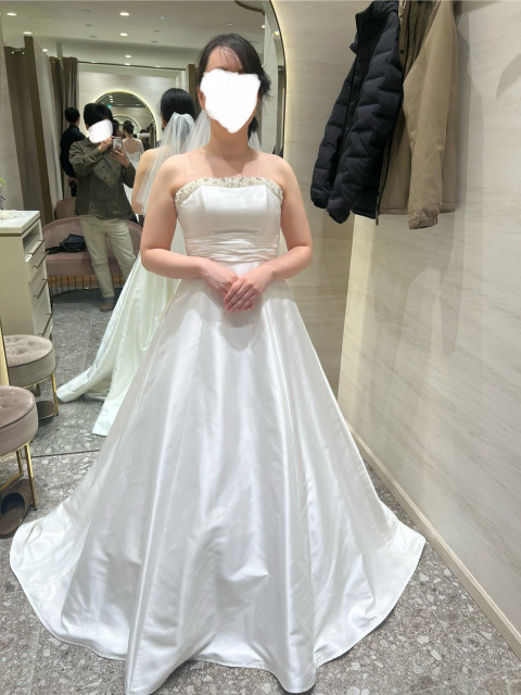 たいやきさんのウエディングドレスの写真