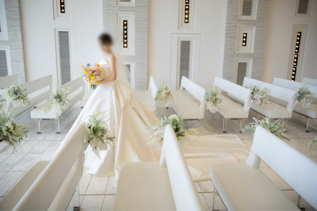 ひさんのウエディングドレスの写真