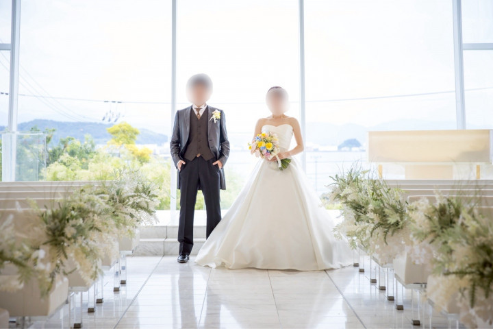 ひさんのウエディングドレスの写真