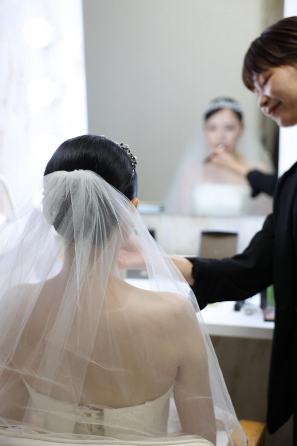 かなこさんのヘアメイクの写真