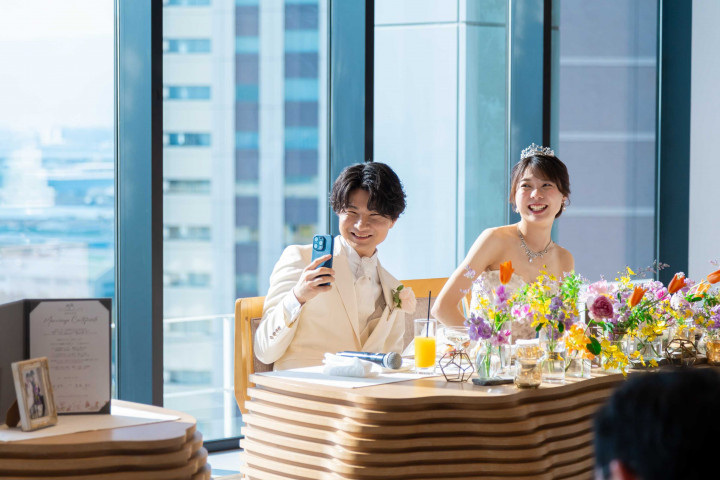 てっぺーさんさんの装花の写真