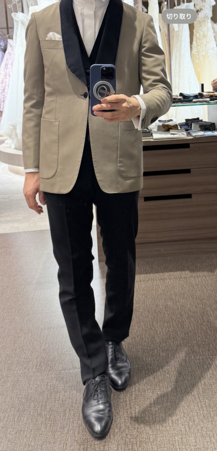 てっぺーさんさんの新郎衣装の写真