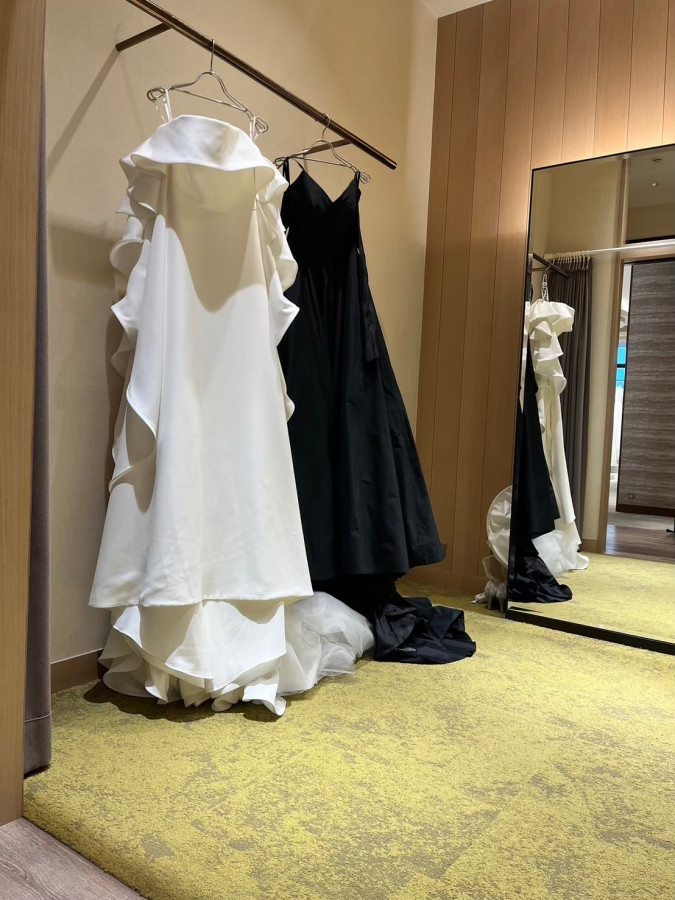 ぴぃさんのウエディングドレスの写真