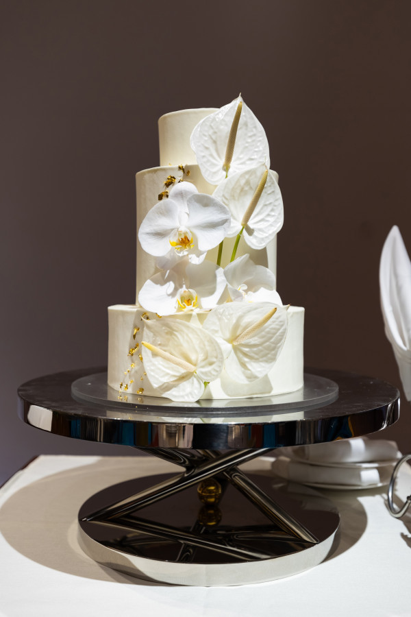 ぴぃさんのウエディングケーキの写真