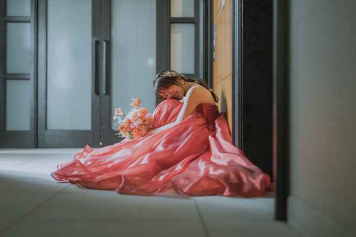 ポリーンさんのカラードレスの写真