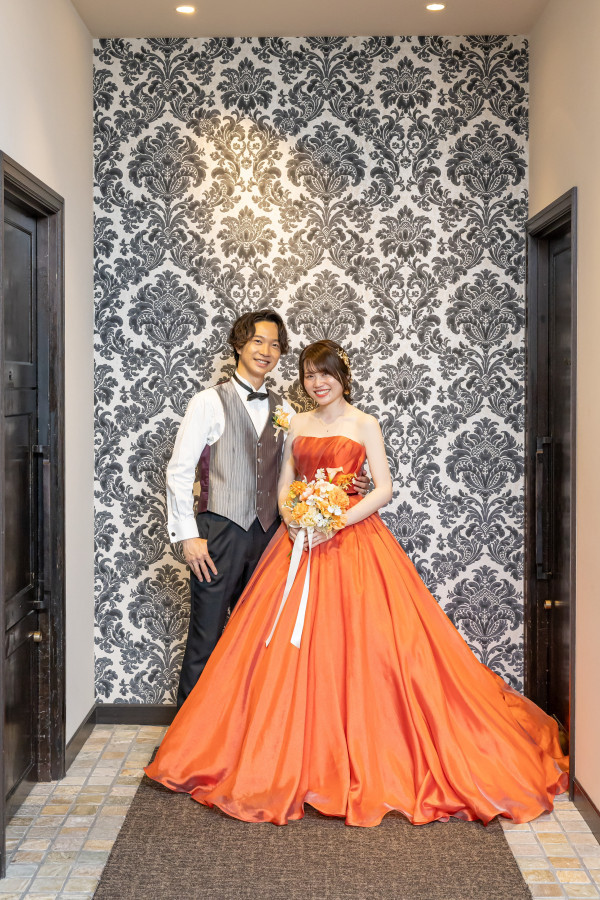 ポリーンさんのカラードレスの写真