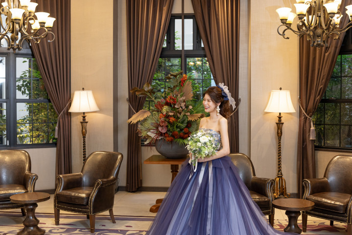 ミトンさんのカラードレスの写真