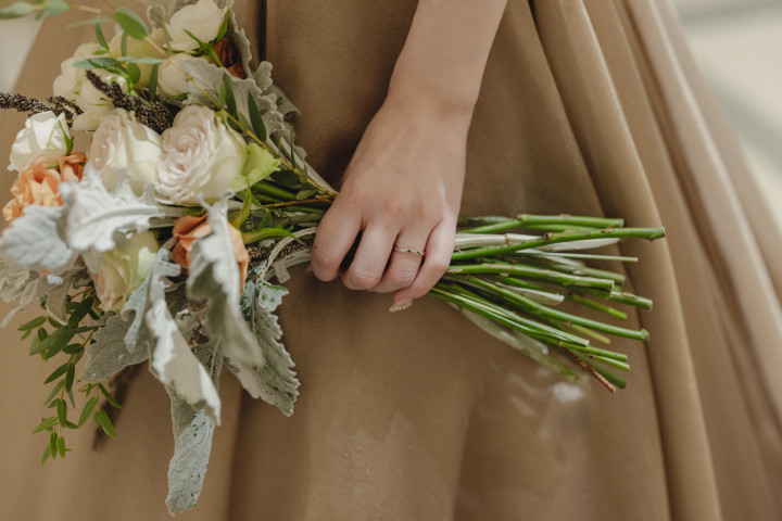 りーちゃんさんのブーケ・ブートニアの写真