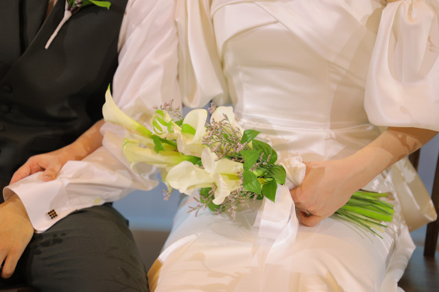 かさんのブーケ・ブートニアの写真