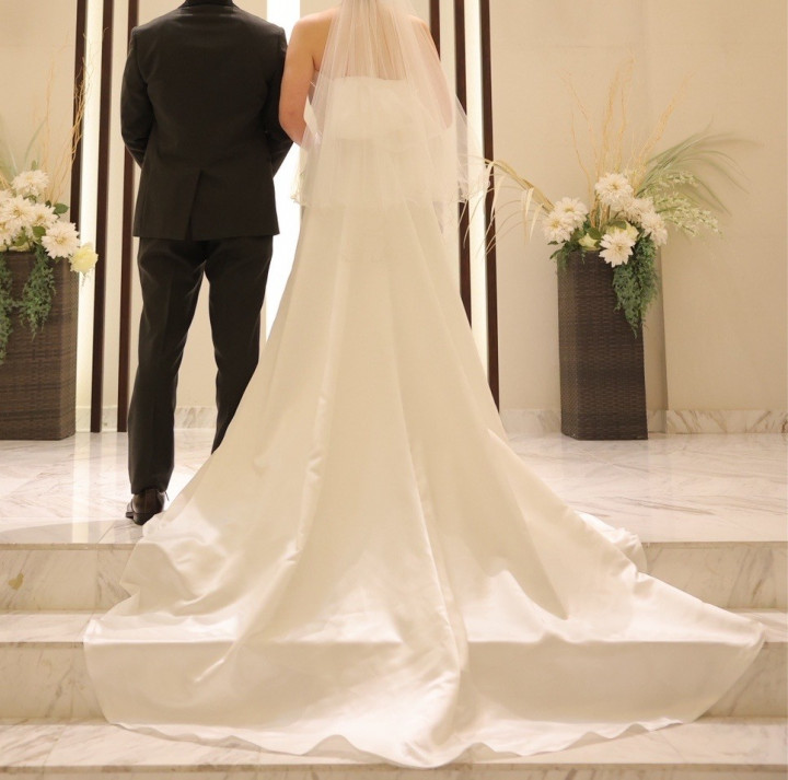 かさんのウエディングドレスの写真