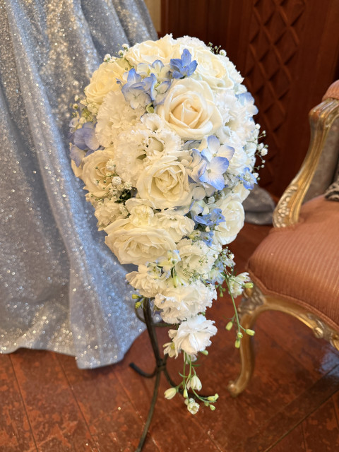 ぷーさんのブーケ・ブートニアの写真