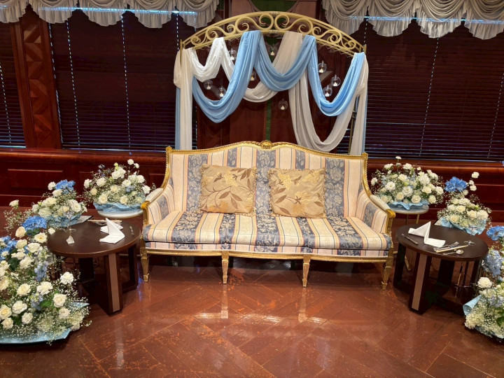 ぷーさんの装花の写真