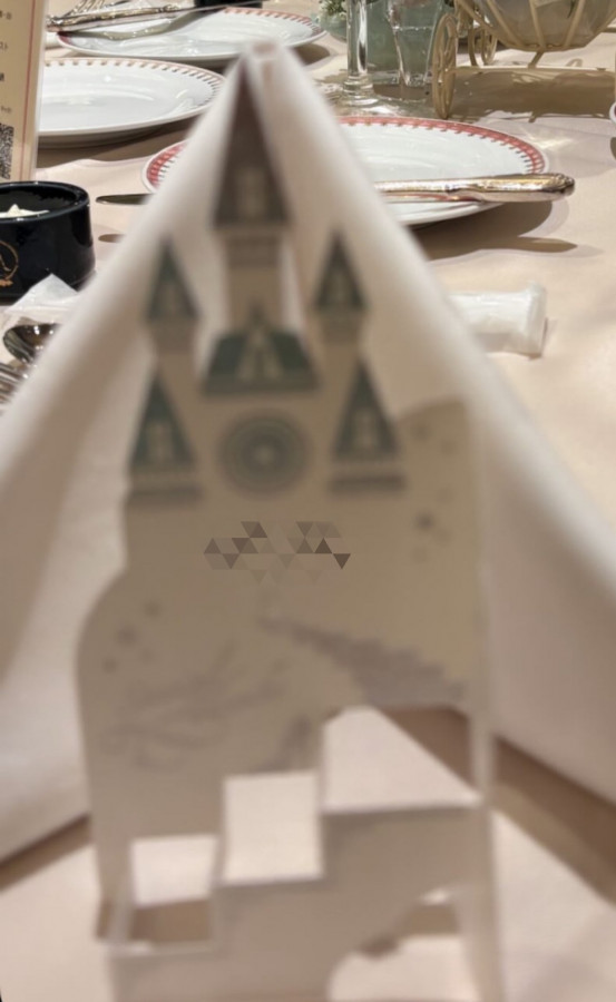 ぷーさんの席札の写真