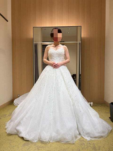 のすけまみさんのウエディングドレスの写真