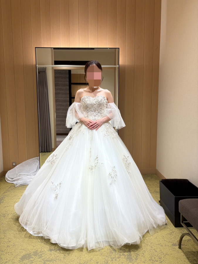 のすけまみさんのウエディングドレスの写真