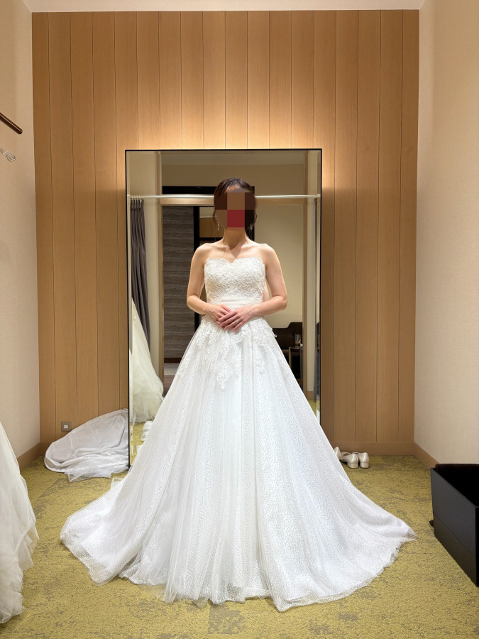 のすけまみさんのウエディングドレスの写真