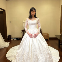 ふーちゃんさんのウエディングドレスの写真